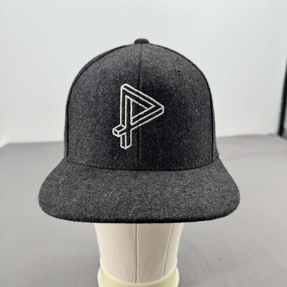Paper Planes P’s Logo Wool Flat Brim Snapback Hat.